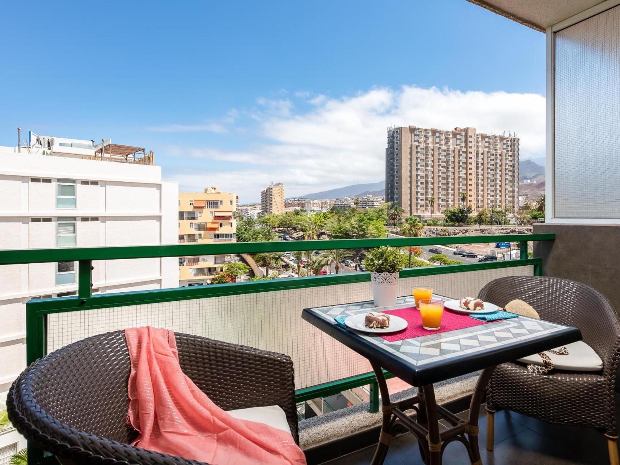 603 Comodoro Studio Beach Front Los Cristianos  Bagian luar foto