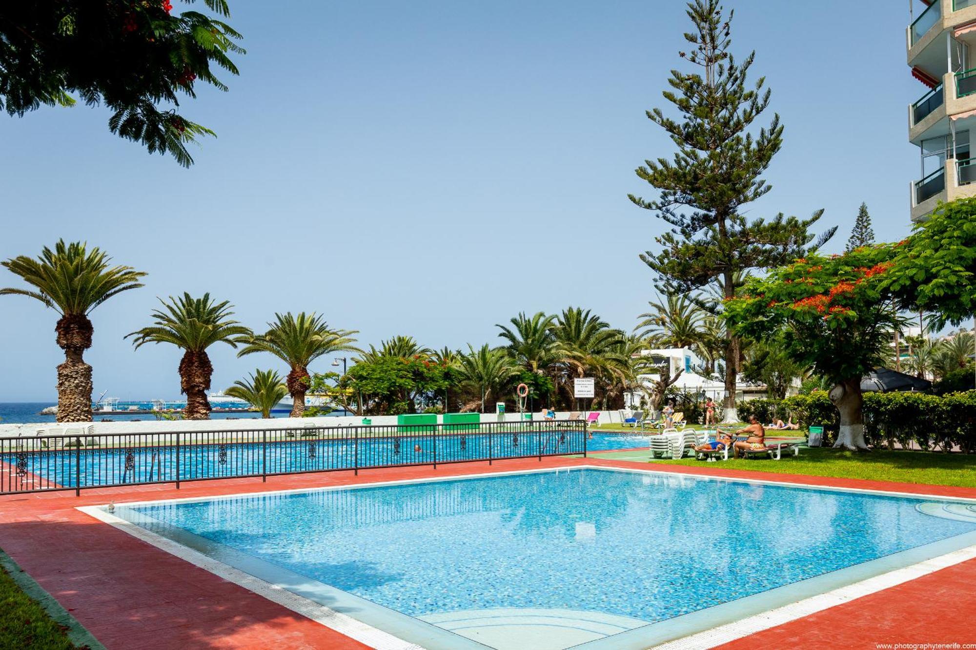 603 Comodoro Studio Beach Front Los Cristianos  Bagian luar foto